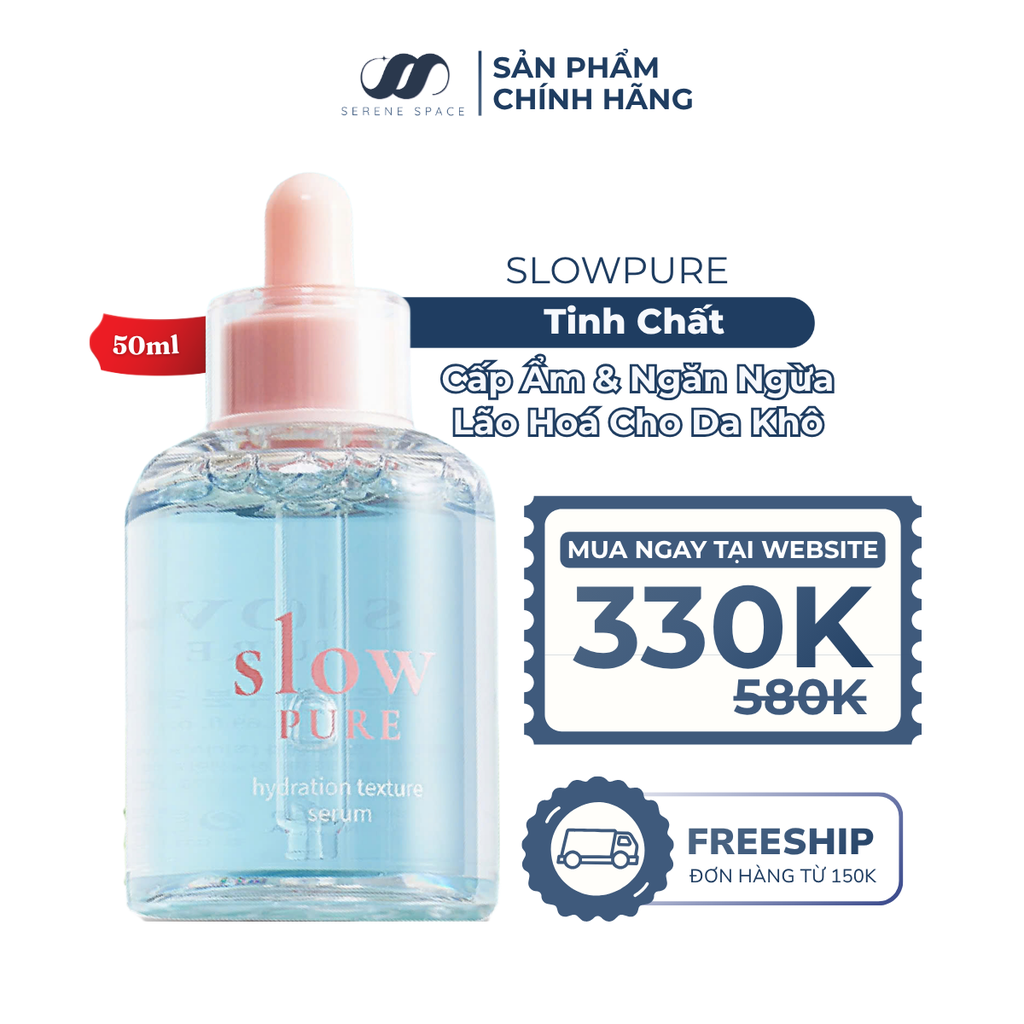 Bộ 4 Serum Chăm Sóc & Làm Chậm Lão Hoá Da Slowpure 4 serums influencer kit