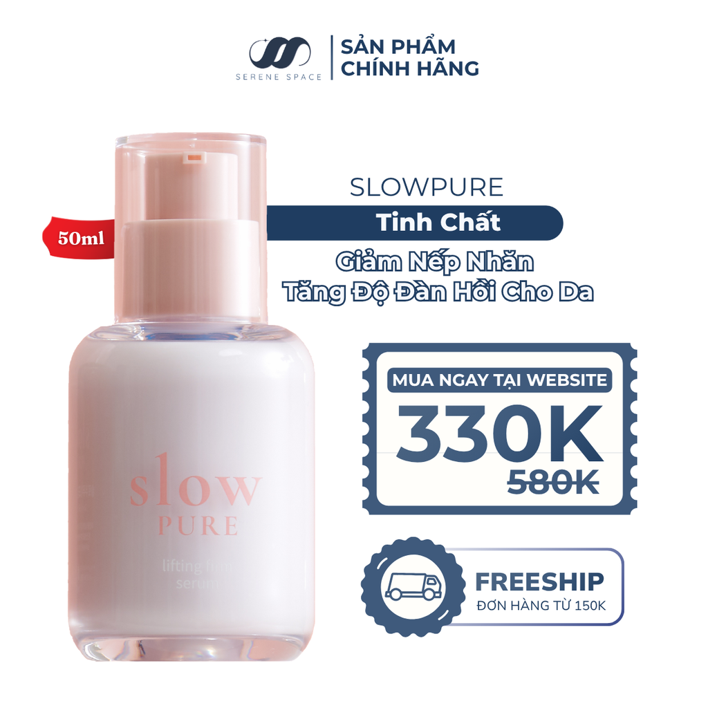 Bộ 4 Serum Chăm Sóc & Làm Chậm Lão Hoá Da Slowpure 4 serums influencer kit