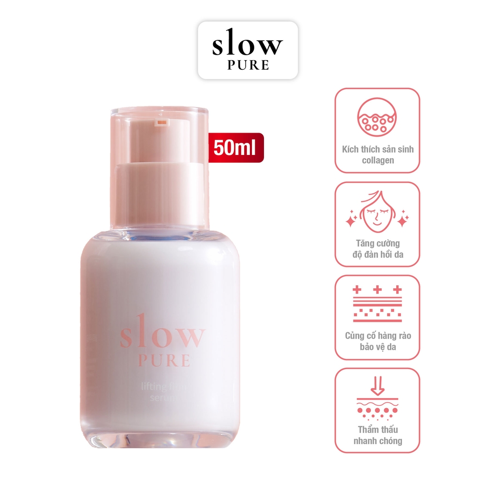 Serum Nâng Cơ Giảm Nếp Nhăn Tăng Độ Đàn Hồi & Chống Lão Hoá Slowpure Lifting Firm Serum Serene Space Sản Phẩm Chính Hãng