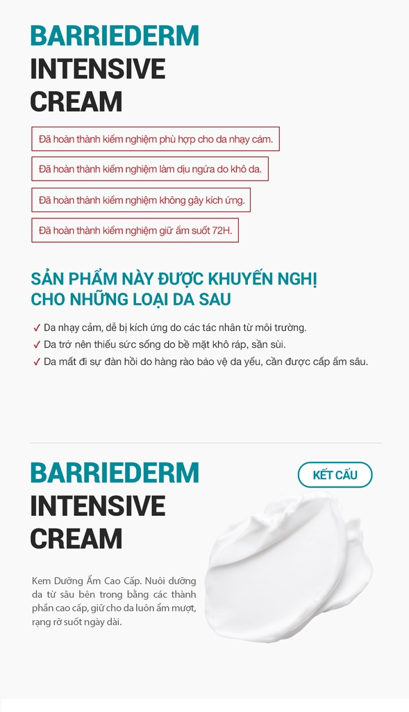 Kem Dưỡng Ẩm & Phục Hồi Hàng Rào Bảo Vệ Da Cell Fusion C Expert Barriederm Intensive Cream Serene Space Sản Phẩm Chính Hãng