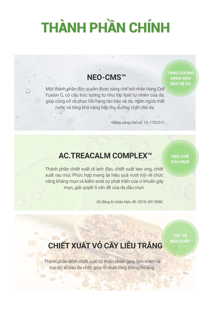 Gel Rửa Mặt Thanh Khiết Cho Da Nhờn Mụn Cell Fusion C Expert Purifying Cleansing Gel Serene Space Sản Phẩm Chính Hãng