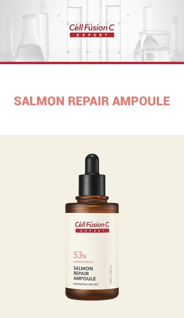 Ampoule Cải Thiện Nếp Nhăn, Tăng Đàn Hồi, Chống Lão Hoá Cell Fusion C Expert Salmon Repair Ampoule Serene Space Sản Phẩm Chính Hãng