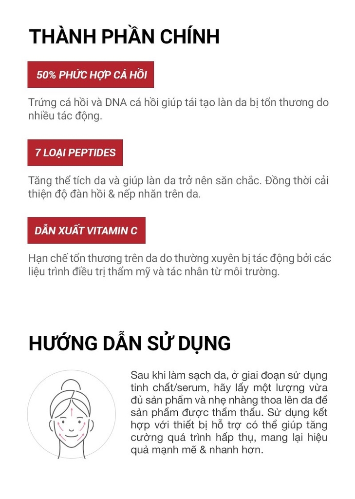 Ampoule Cải Thiện Nếp Nhăn, Tăng Đàn Hồi, Chống Lão Hoá Cell Fusion C Expert Salmon Repair Ampoule Serene Space Sản Phẩm Chính Hãng