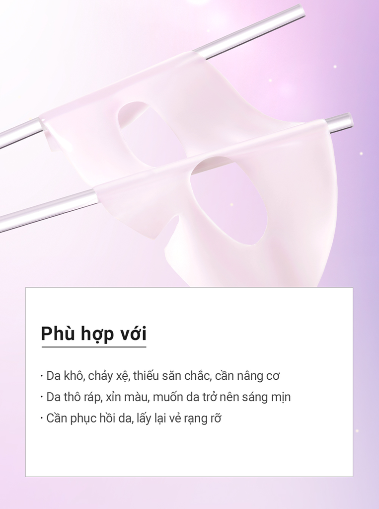 Mặt Nạ Collagen Cao Cấp Dưỡng Sáng Nâng Cơ Giảm Nhăn Cấp Ẩm Căng Bóng Da Cell Fusion C Glass Skin Collagen Mask Serene Space Sản Phẩm Chính Hãng