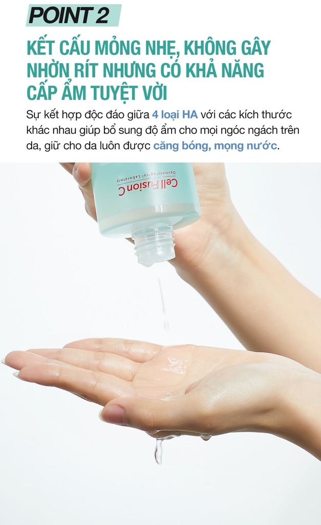 Toner Cân Bằng Cấp Ẩm Tăng Cường Hàng Rào Bảo Vệ Da Cell Fusion C Low pH Pharrier Toner Serene Space Sản Phẩm Chính Hãng