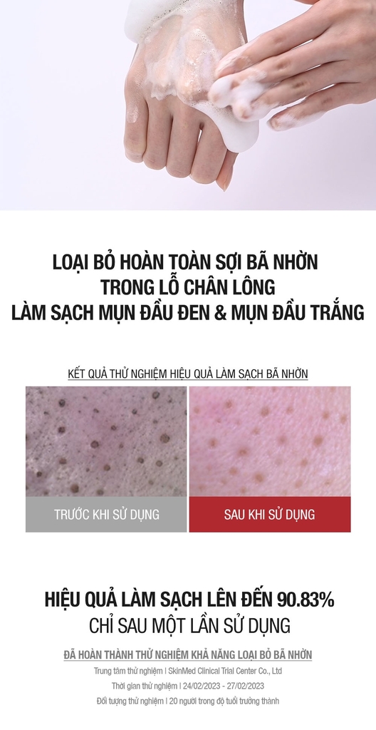 Sữa Rửa Mặt Làm Sạch Chống Nắng & Giảm Mụn Đầu Đen Bã Nhờn Cell Fusion C Pore Sun Cleansing Foam Serene Space Sản Phẩm Chính Hãng