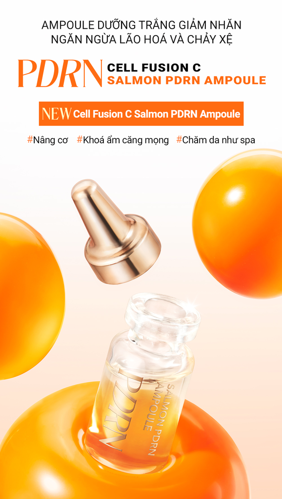 [2ml*28ea] Ampoule Tăng Cường Độ Đàn Hồi Giảm Nhăn & Chậm Lão Hoá Cell Fusion C Salmon PDRN Ampoule Serene Space Sản Phẩm Chính Hãng