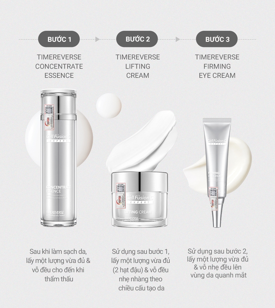 Kem Dưỡng Săn Chắc, Ngăn Ngừa Lão Hóa Cell Fusion C Expert Time Reverse Lifting Cream Serene Space Sản Phẩm Chính Hãng