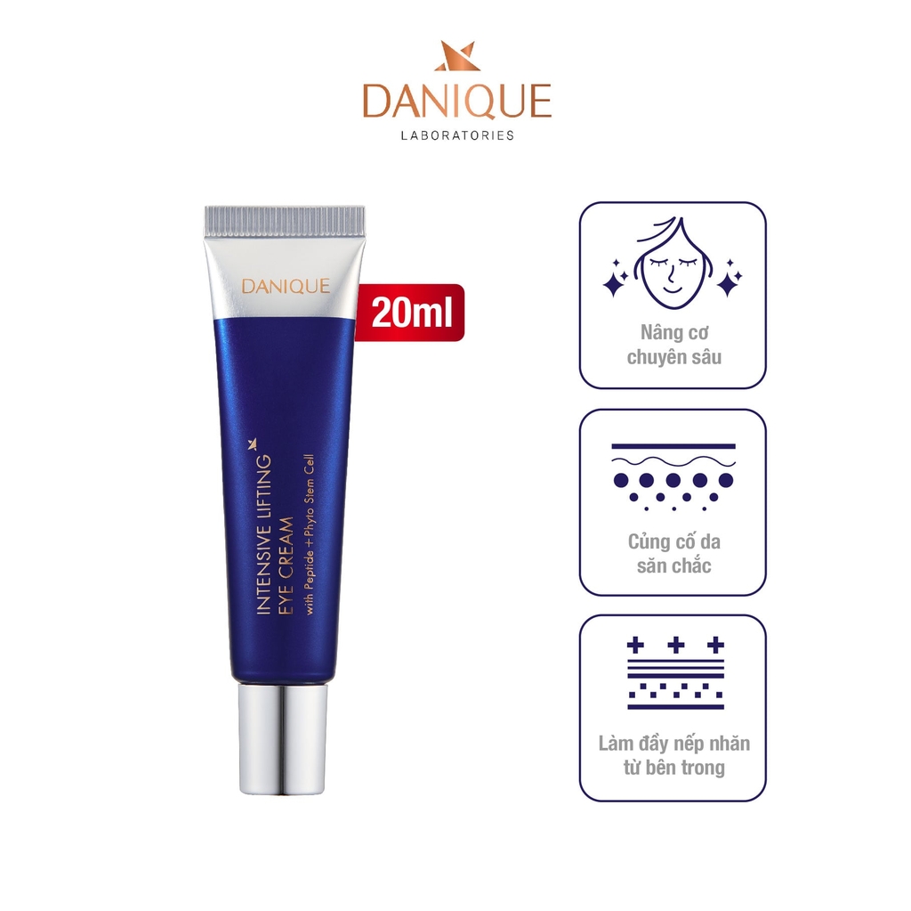 Kem Dưỡng Mắt Săn Chắc, Giảm Bọng Mắt & Nếp Nhăn Danique Intensive Lifting Eye Cream Serene Space Sản Phẩm Chính Hãng