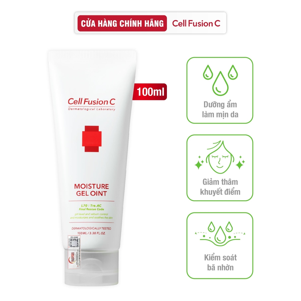 Gel Dưỡng Da Cân Bằng Dầu & Ẩm Cho Da Dầu Mụn Cell Fusion C Tre.AC Moisture Gel Oint Serene Space Sản Phẩm Chính Hãng
