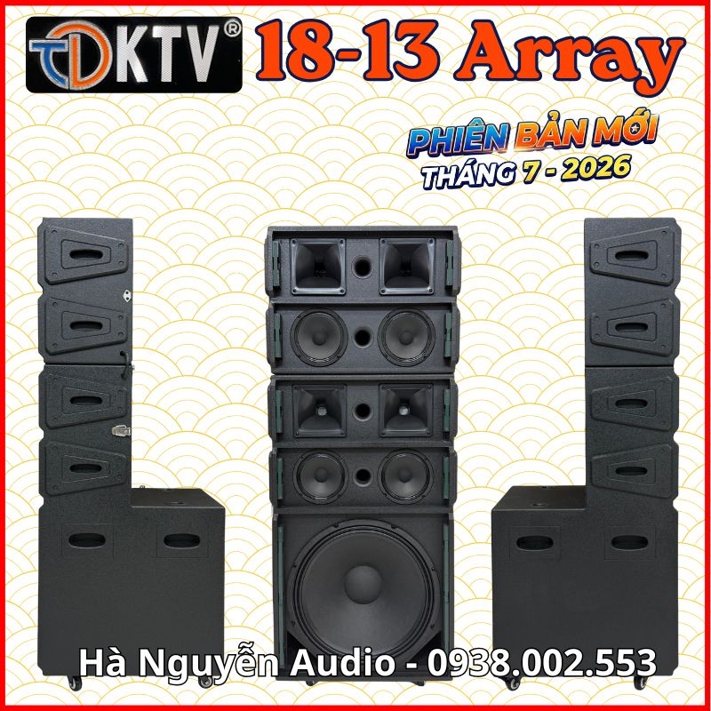 Loa Karaoke 5 Tấc KTV 18-13 Array Công Suất Lớn