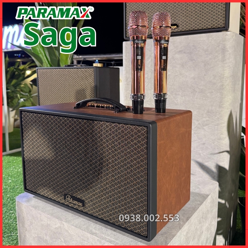 Loa Karaoke Xách Tay Paramax Saga