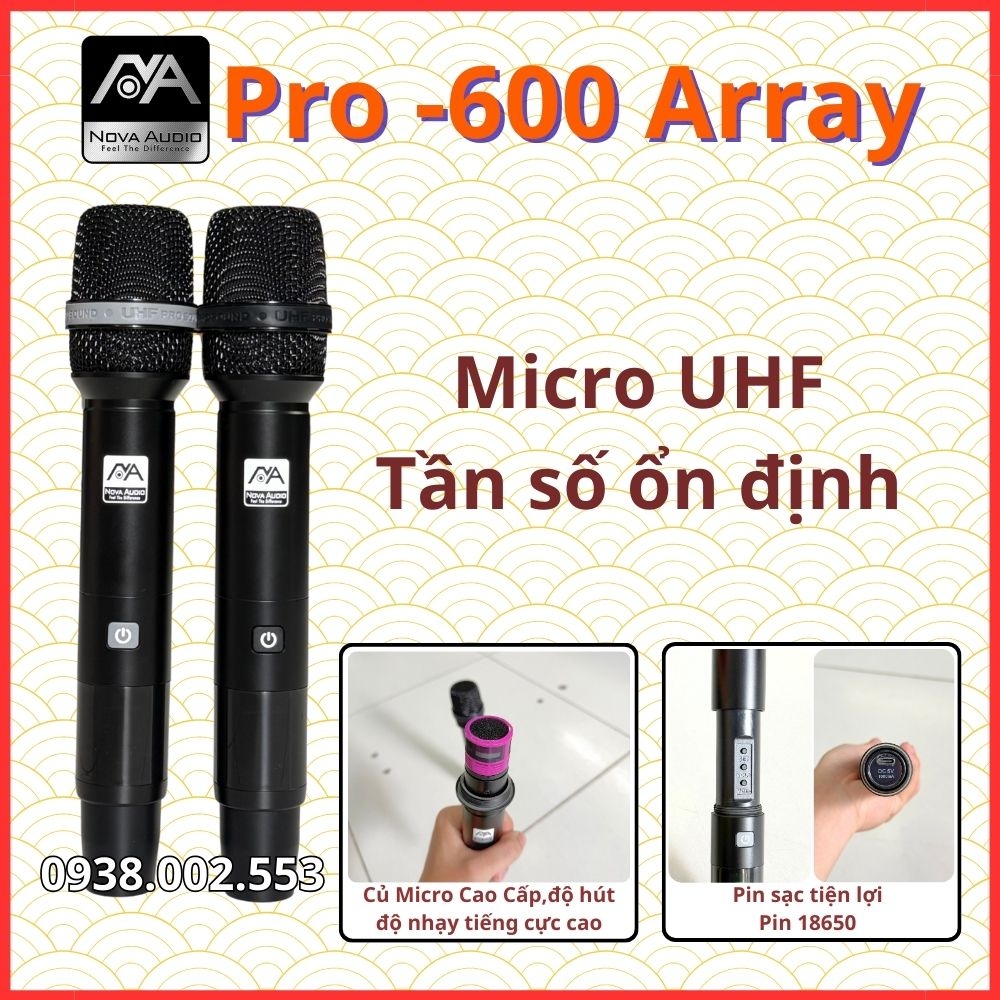 Loa Karaoke 5 Tấc Nova 600V Array Phiên Bản 2026