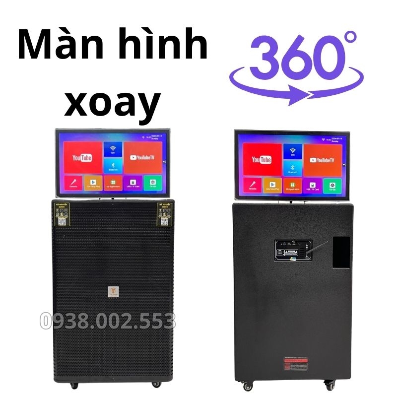 Loa Karaoke 5 Tấc Màn Hình Cảm Ứng 25inch