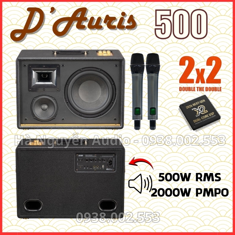 Loa Karaoke Xách Tay ACNOS DAuris 500