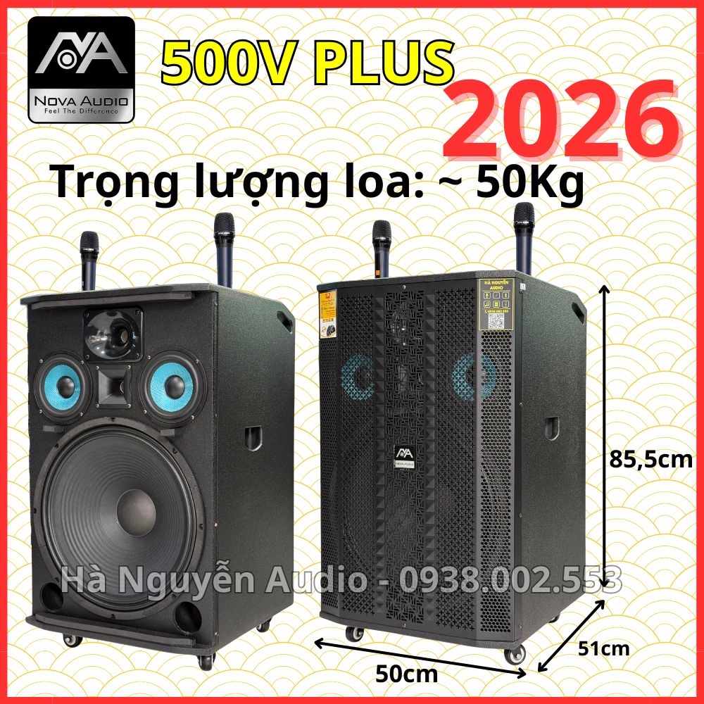 Loa Karaoke 5 Tấc Nova 500V Plus 2026