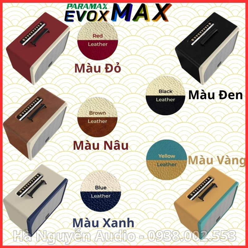 Loa Karaoke Xách Tay Paramax Evox Max