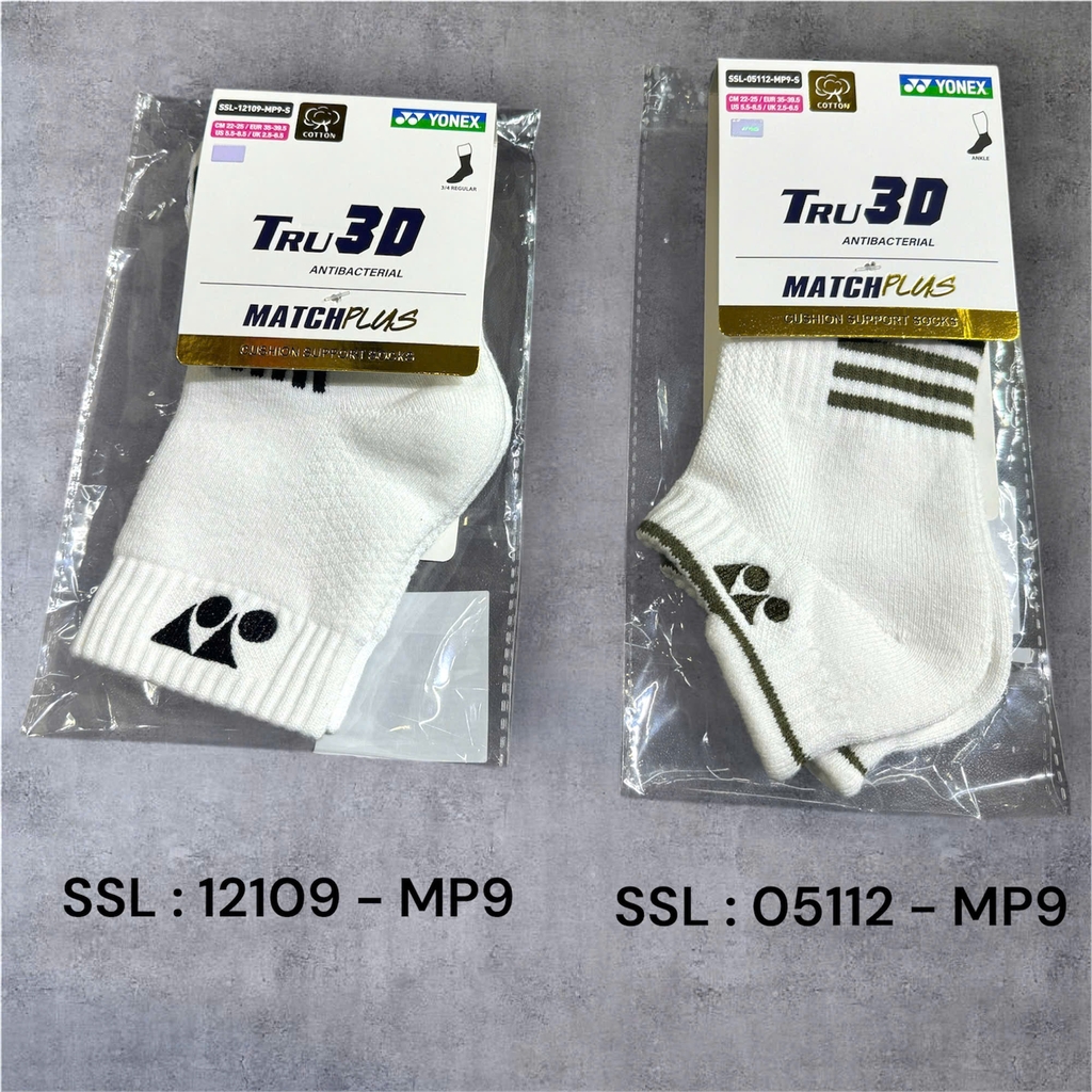 VỚ THỂ THAO YONEX MP9 CỔ 12 CM NAM/NỮ