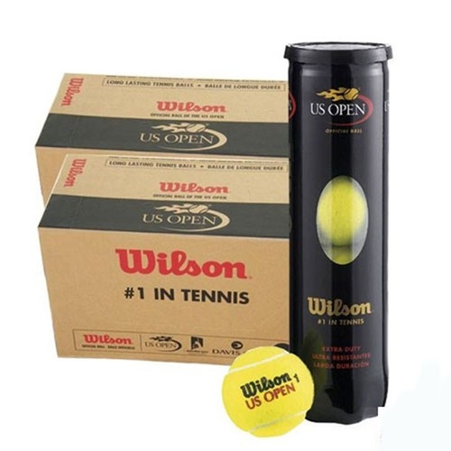 BÓNG TENNIS WILSON US OPEN EXTRA DUTY 4 QUẢ ỐNG ĐEN