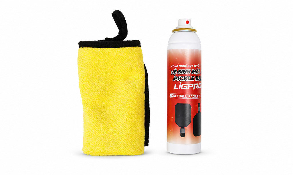 BÌNH XỊT BỌT TUYẾT VỆ SINH MẶT VỢT PICKLEBALL LIGPRO 200 ML