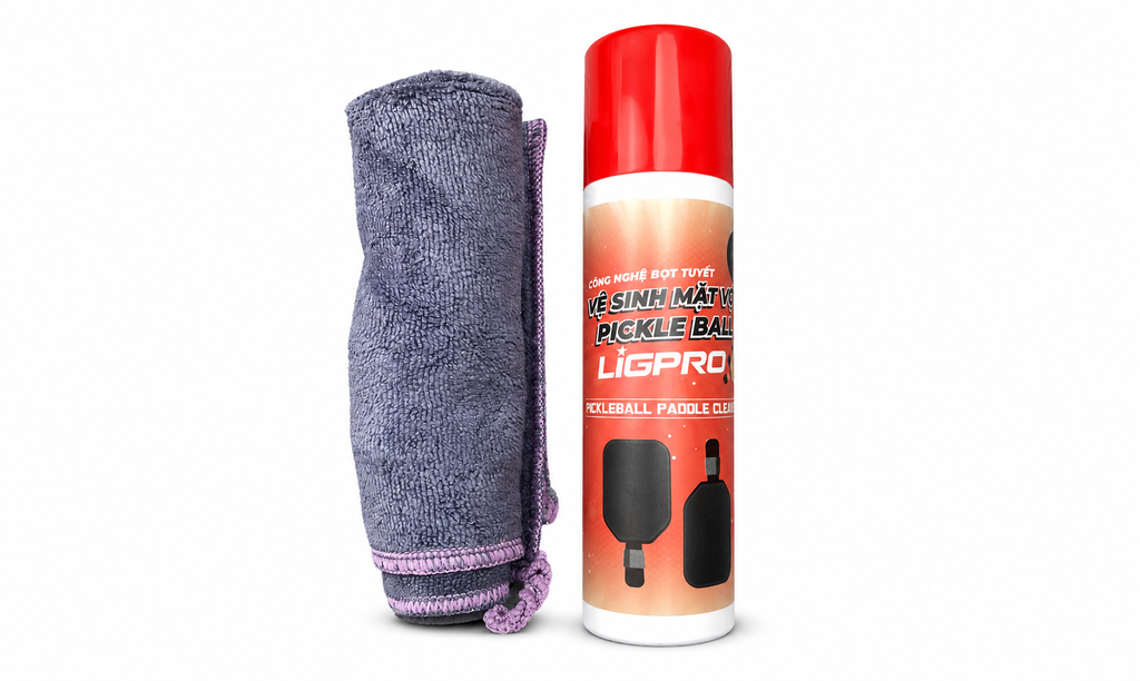 BÌNH XỊT BỌT TUYẾT VỆ SINH MẶT VỢT PICKLEBALL LIGPRO 200 ML
