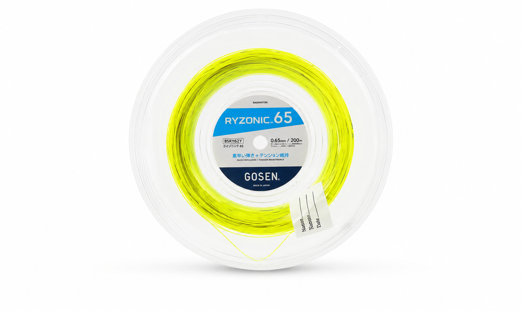 CUỘN CƯỚC CẦU LÔNG GOSEN RYZONIC 65 0,65 MM CUỘN 200 M