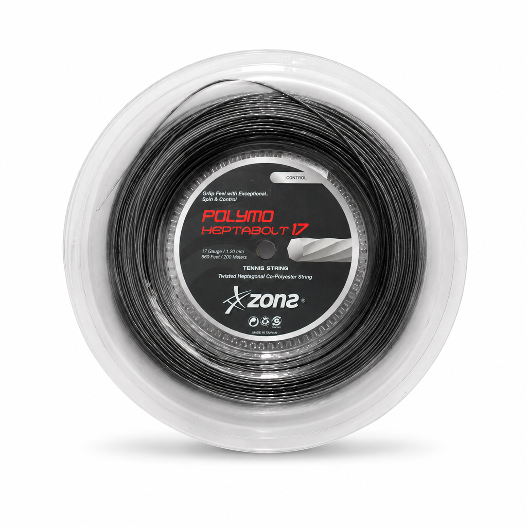 CƯỚC TENNIS ZONS POLYMO HEPTABOLT 17 1.20MM - SỢI 12M