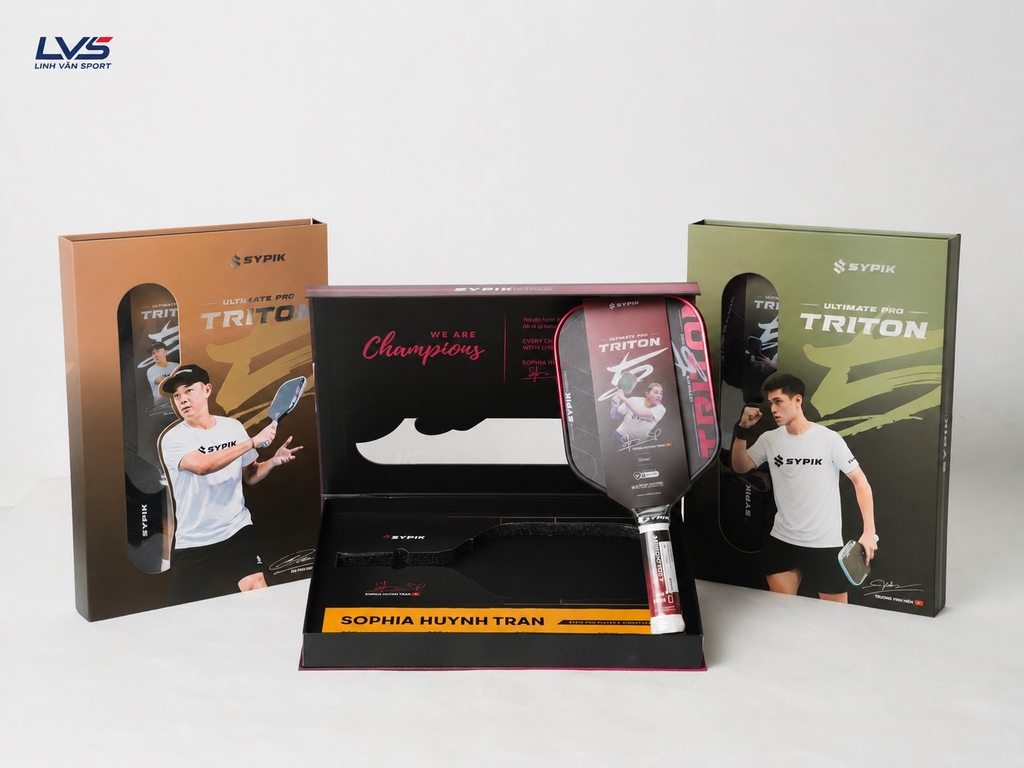 VỢT PICKLEBALL SYPIK TRITON 5 LIMITED SIGNATURE EDITION 16MM