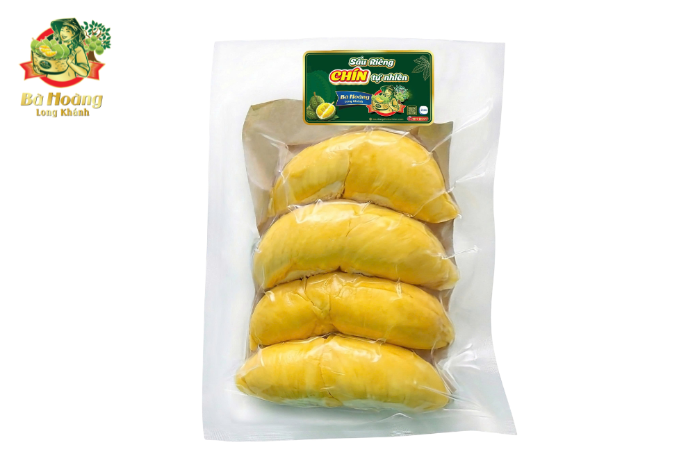 Cơm Sầu Riêng Chín Tự Nhiên l Bà Hoàng Long Khánh (Combo thùng 5kg - Tặng ngay 1kg)