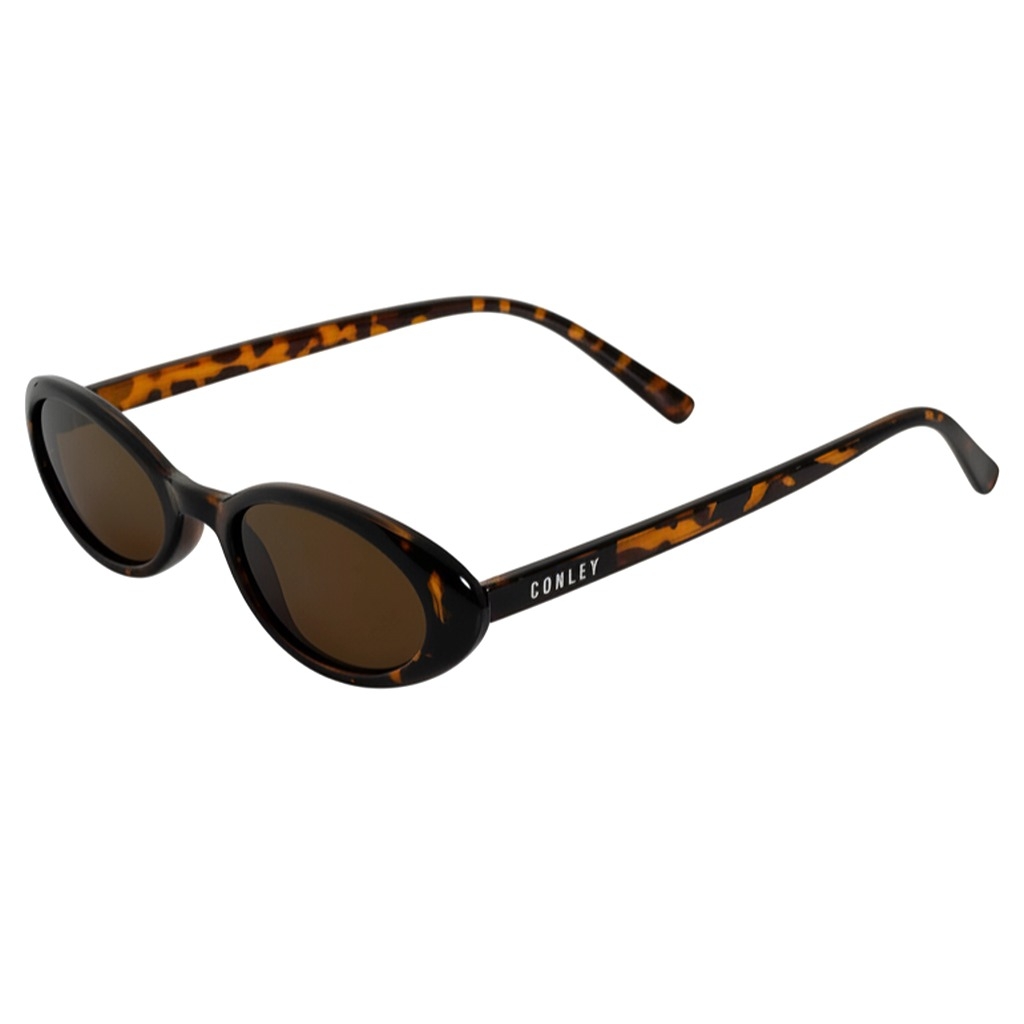 Kính Mát Oval Retro Màu Nâu Chính Hãng CONLEY | CO-0030-N