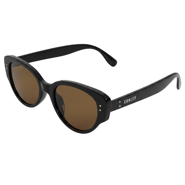 Kính Mát Oval CONLEY Chống UV400, Gọng Acetate Cao Cấp | CO-0122-DN