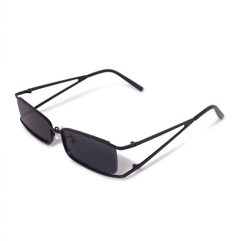 Kính Mát CONLEY Thiết Kế Gọng Kép Độc Lạ Dáng Chữ Nhật Nhỏ Phong Cách Techwear Streetwear CO-0327