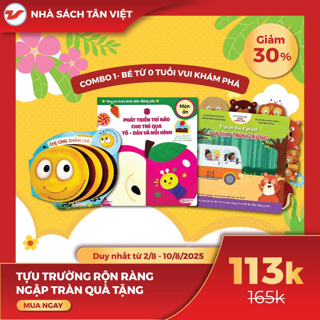 CB31 - 30% Combo- Bé Từ 0 Tuổi Vui Khám Phá