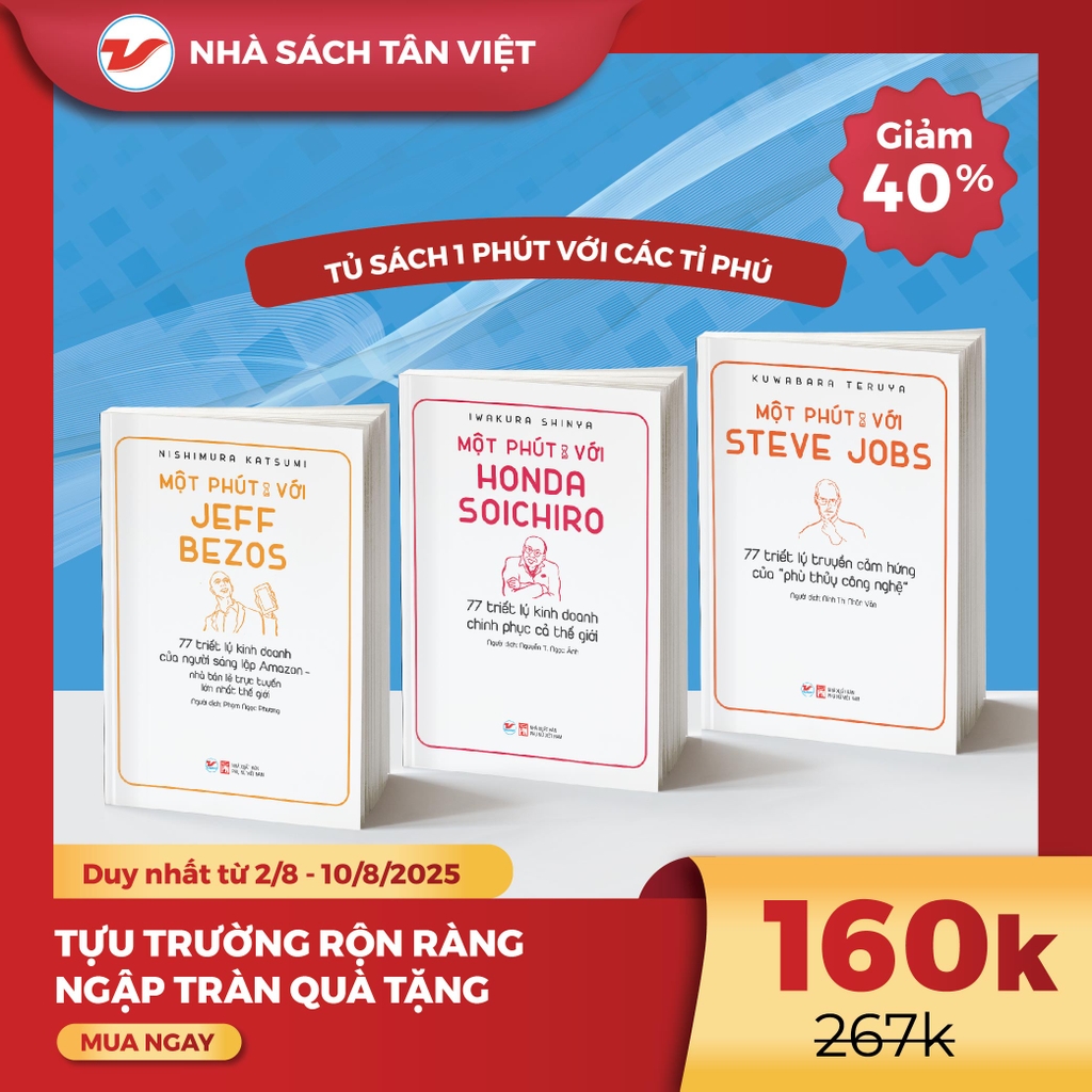 CB15 - Combo sách: Một phút với các tỷ phú