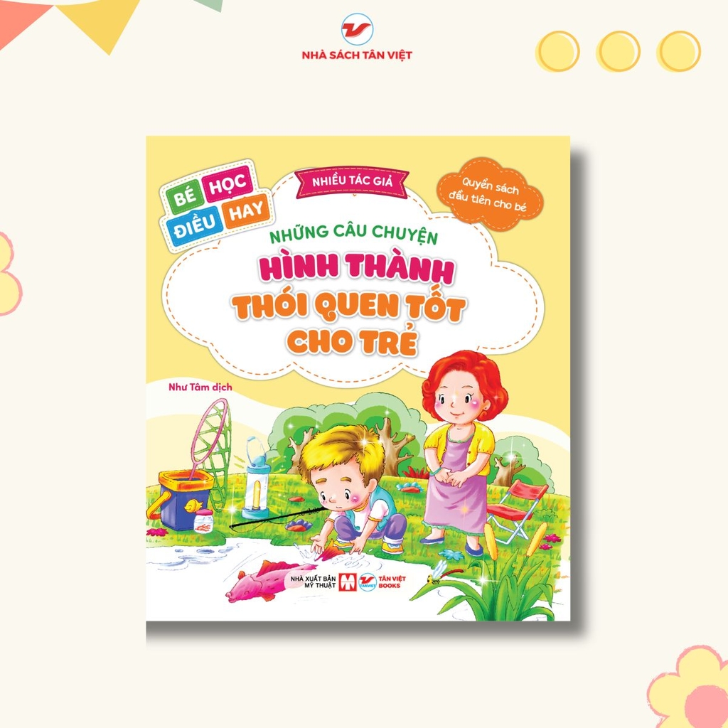 [TẶNG TÚI] Combo 4 cuốn Bé học điều hay