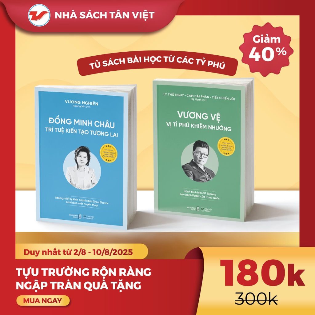 CB13 - Combo 2 cuốn: Bài học từ các tỷ phú Trung Quốc