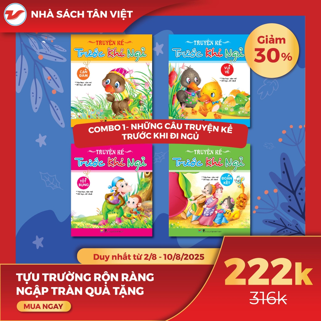 CB316 - 30% Combo Truyện kể trước khi đi ngủ