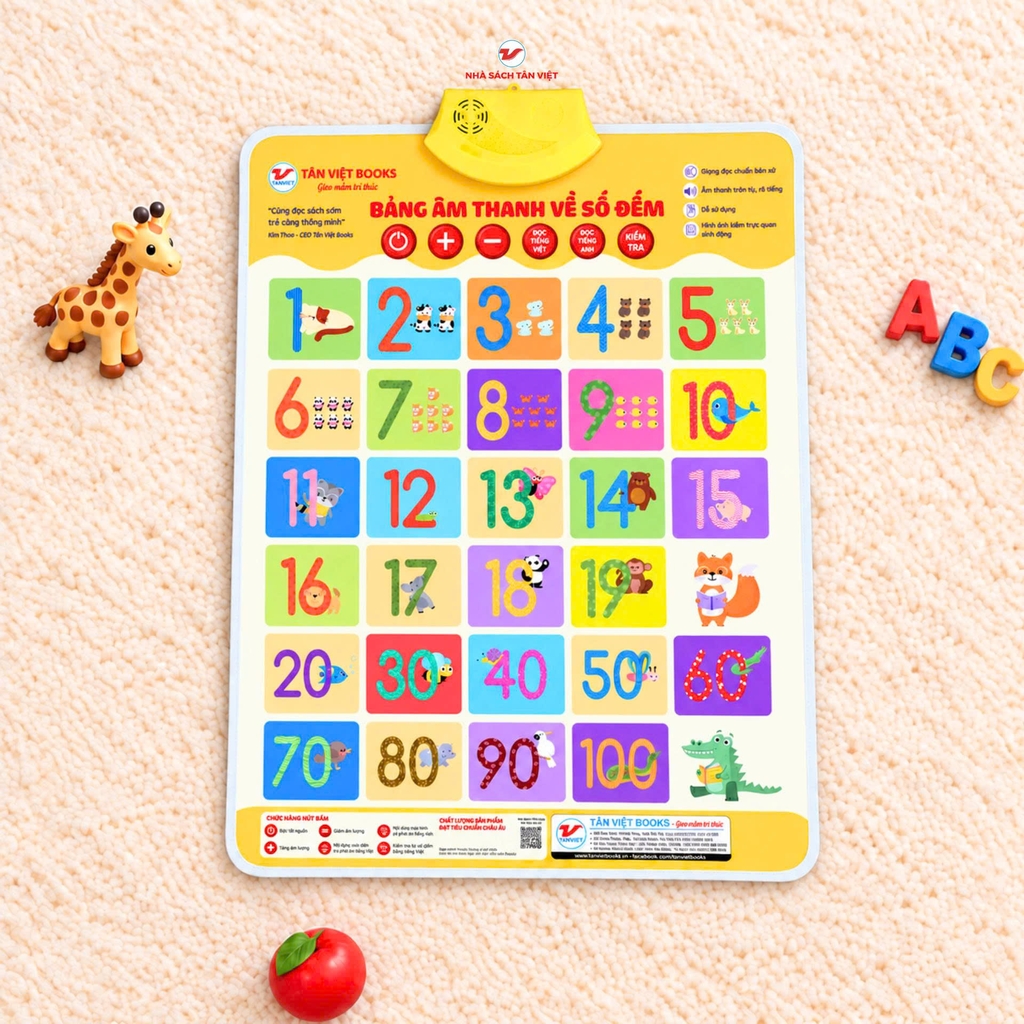 Combo 5 Bảng Âm Thanh Tân Việt Books - Tái Bản 2026