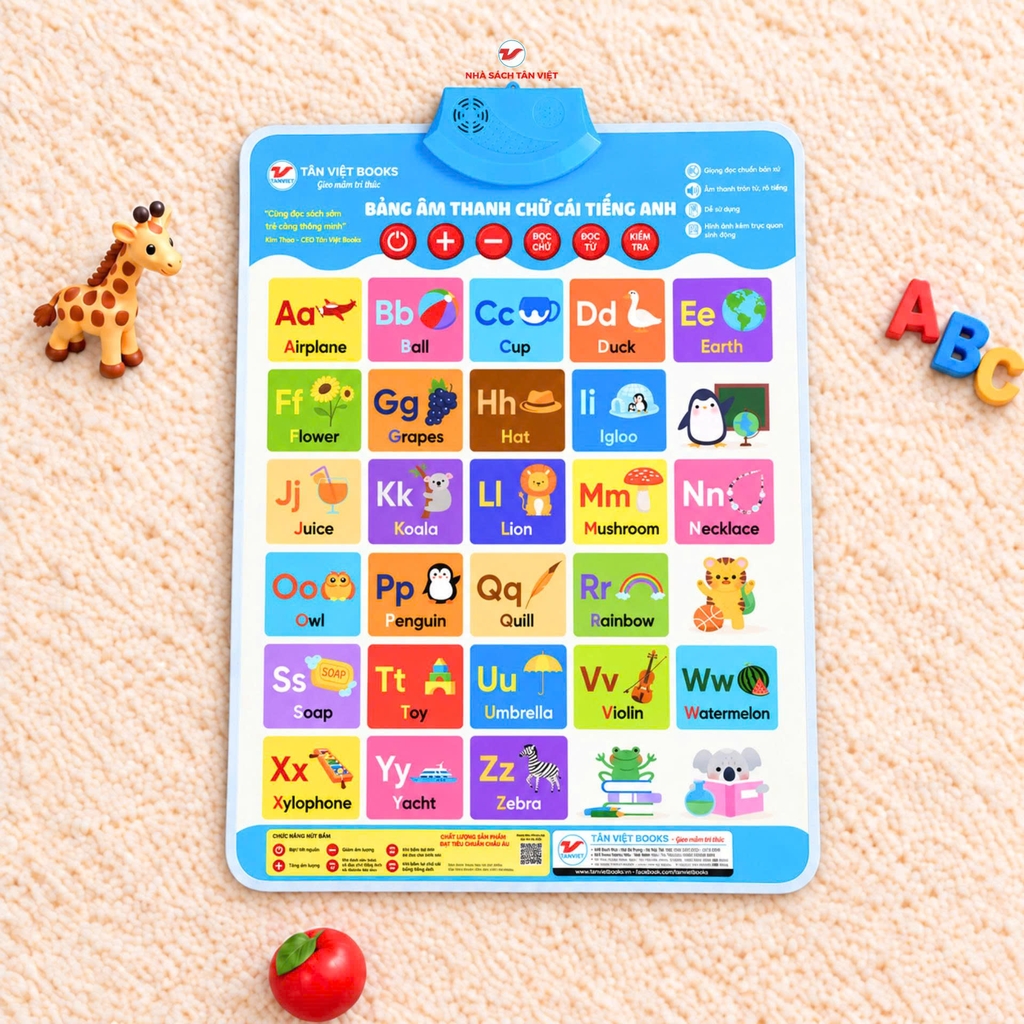 Combo 5 Bảng Âm Thanh Tân Việt Books - Tái Bản 2026