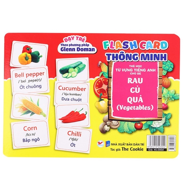 Flash Card Thông Minh - Rau Củ Quả