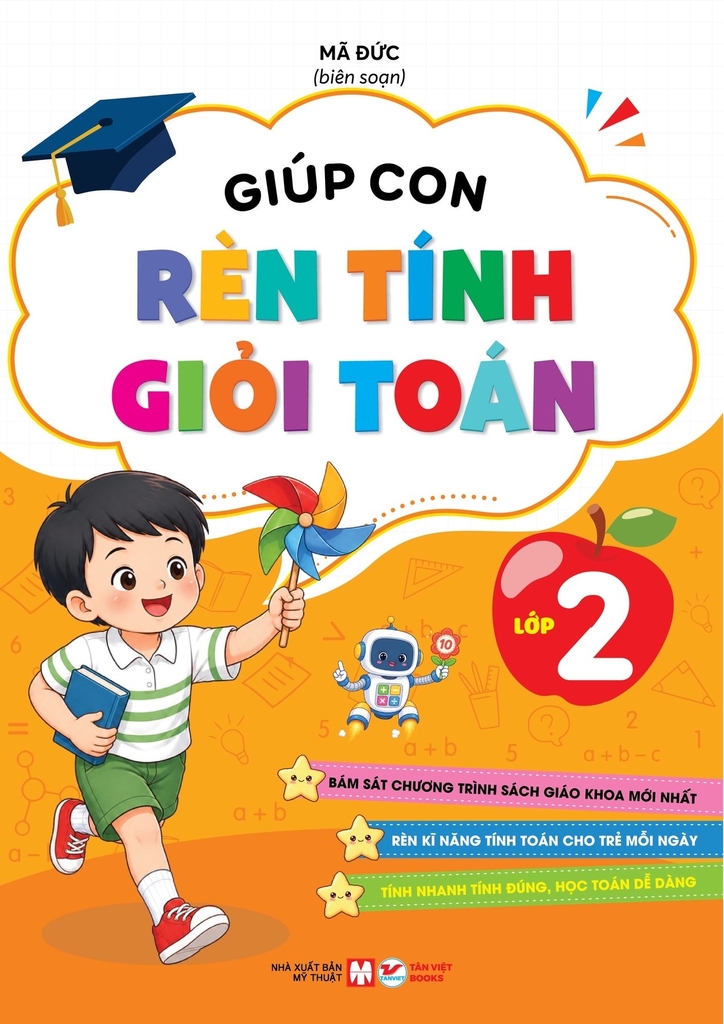 Combo 5 cuốn: Giúp con rèn tính giỏi toán: Lớp 1-2-3-4-5
