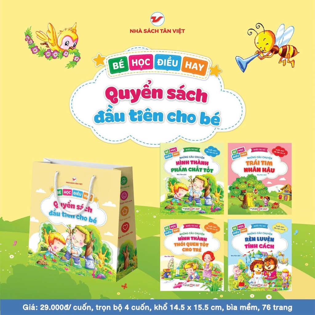 QSĐTCB- Những Câu Chuyện Hình Thành Phẩm Chất Tốt (Bé Học Điều Hay) Tái Bản 2026