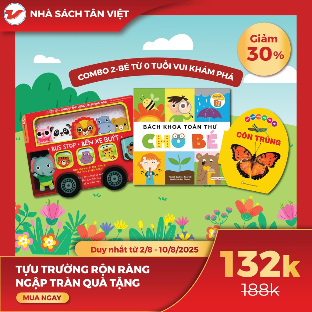 CB32 - 30% Combo Bé từ 0 tuổi vui khám phá