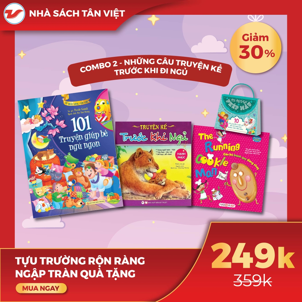 CB02 - Combo Những câu chuyện kể trước khi đi ngủ