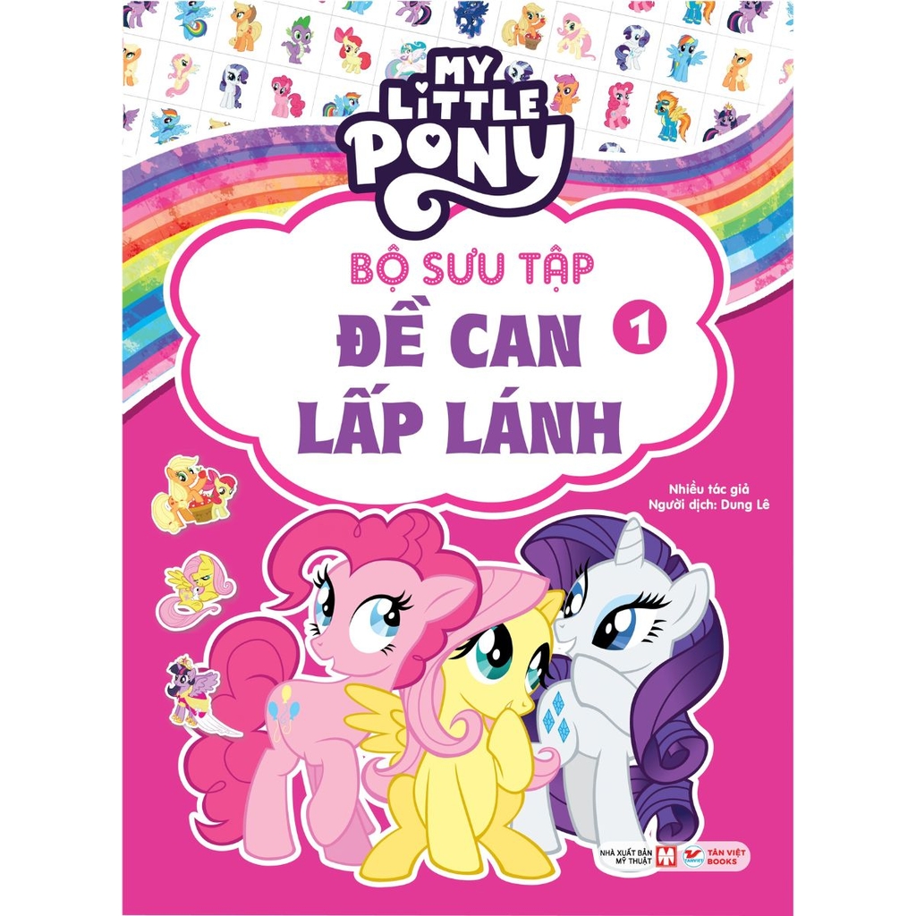 My Little Pony - Bộ sưu tập đề can lấp lánh 1
