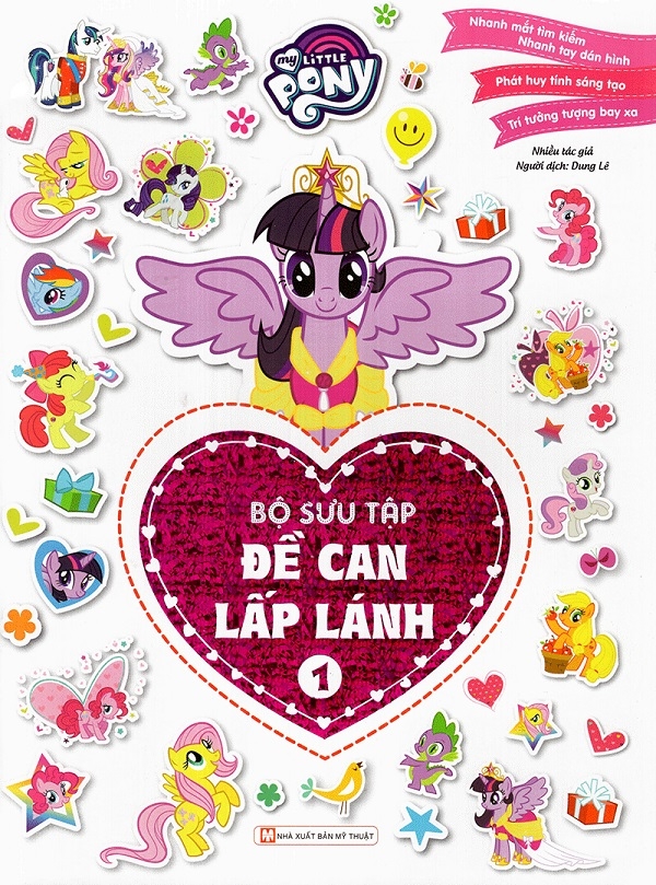 My Little Pony - Bộ Sưu Tập Đề Can Lấp Lánh 1 - Tái Bản 2025