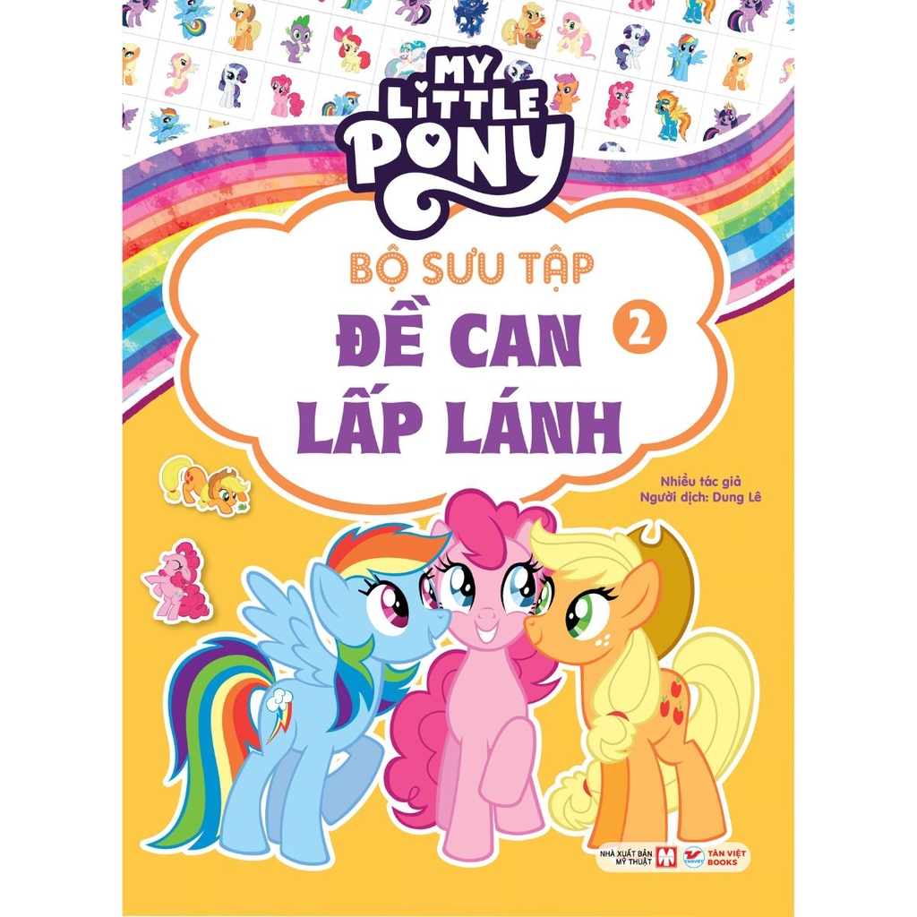 My Little Pony - Bộ sưu tập đề can lấp lánh 2