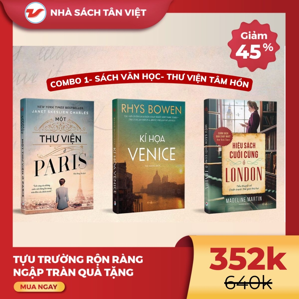 CB20 - Combo sách văn học: Thư viện tâm hồn