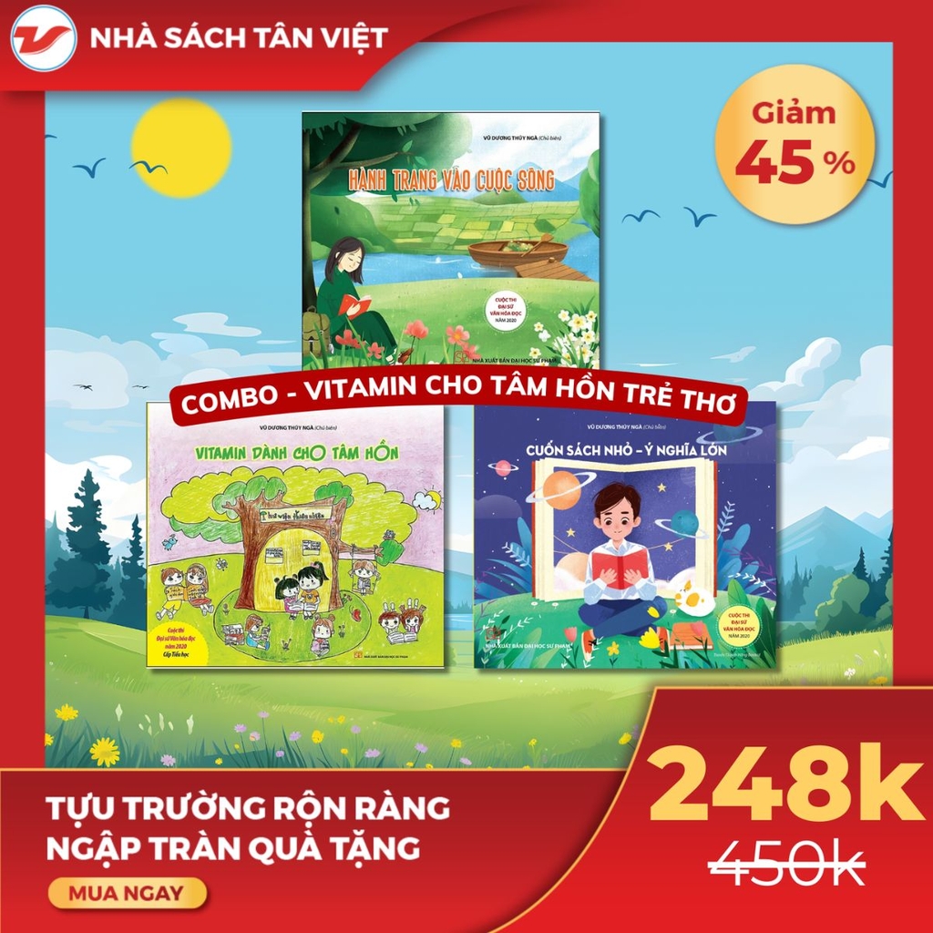 CB28 - Combo sách: Vitamin tâm hồn cho trẻ thơ