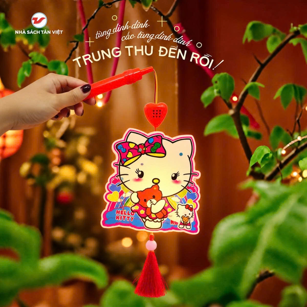 Đèn Trung Thu 2 Mảnh - Mẫu Ngẫu Nhiên - Có Đèn Led Phát Nhạc Hot Trend 2026 Cho Bé - Tân Việt Books